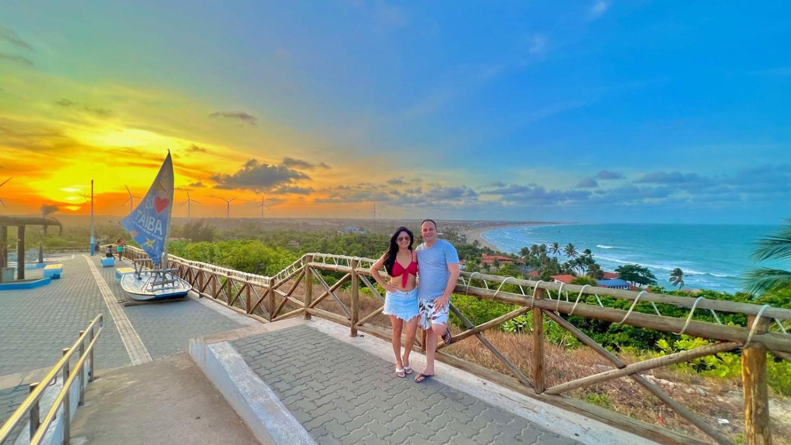 Apartamento Em Taiba-Ce Com Vista Para O Mar Extérieur photo
